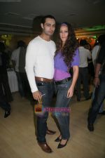 Romeo with a friend at Gold_s Gyms 2010 calendar launch in Mumbai on 30th Jan 2010.JPG